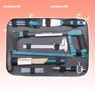 Technocraft PRO CHROME PREMIUM ABS-Werkzeugkoffer 