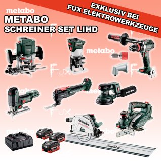 Metabo Schreiner Set XXL 3 LiHD