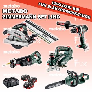 Metabo Zimmermann SET  4 LiHD