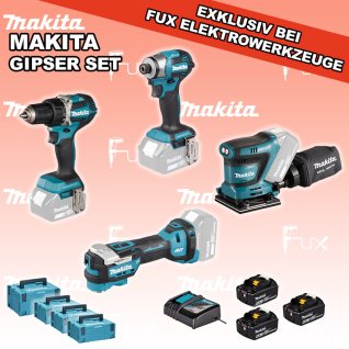 Makita  Gipser Set 6