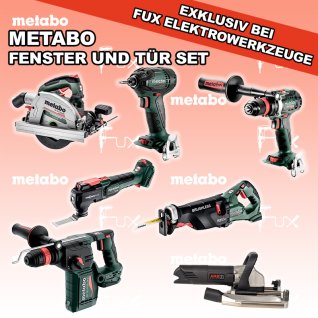 Metabo Fenster und Tür Montage Set 4 SOLO