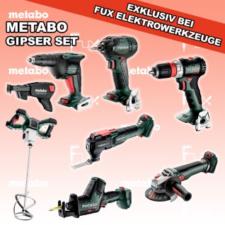 Metabo Gipser Set 3 SOLO