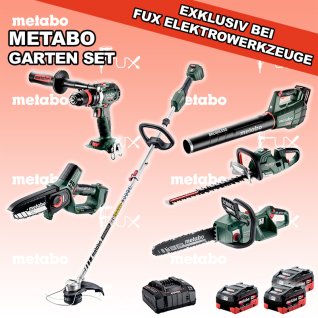 Metabo Garten Set  8