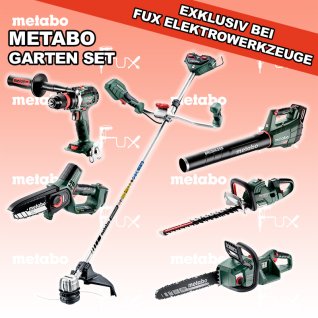 Metabo Garten Set  9 SOLO