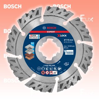 Bosch Expert MultiMat Diamant Trennscheibe X-LOCK 115 mm