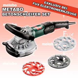 Metabo RSEV 19-125 RT "Professional" Betonschleifer SET4