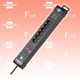 Steckdosenleiste mit USB-Ladefunktion 6-fach