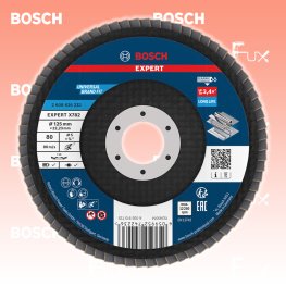 Fächerschleifscheibe X782, ⌀ 125 mm, Korn  80